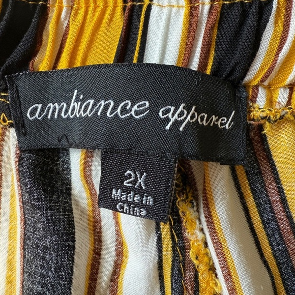 Super cute Striped Women's Shorts size 2X - Picture 7 of 7